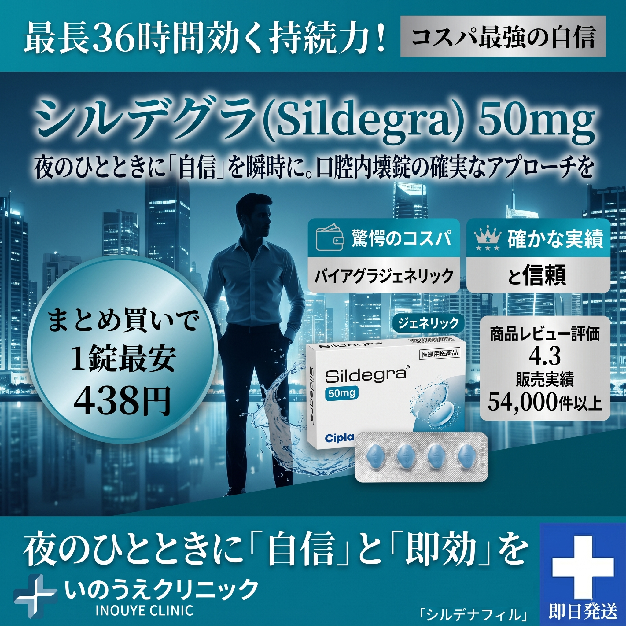 シルデグラ（Sildegra）通販は危険？効果・副作用と正しい入手方法